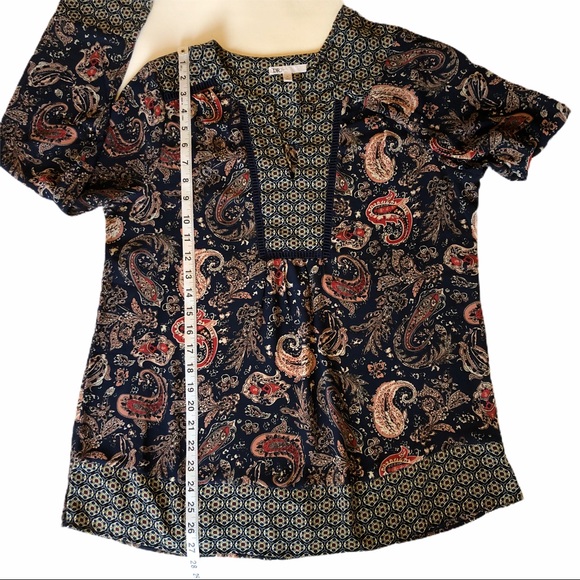 DR2 Paisley Long Sleeve Shirt Medium - Picture 6 of 6